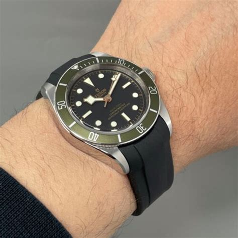 cinturino tela tudor|Original Tudor Fabric Black Strap 22/22mm.